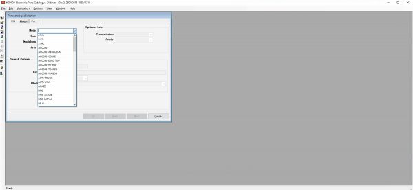 HONDA ASIA EPC 05.2021 SPARE PARTS CATALOG DVD 0