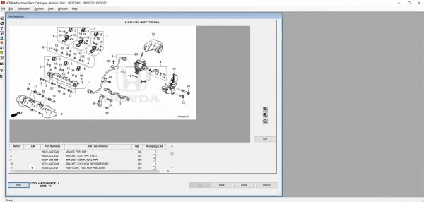HONDA ASIA EPC 05.2021 SPARE PARTS CATALOG DVD 10