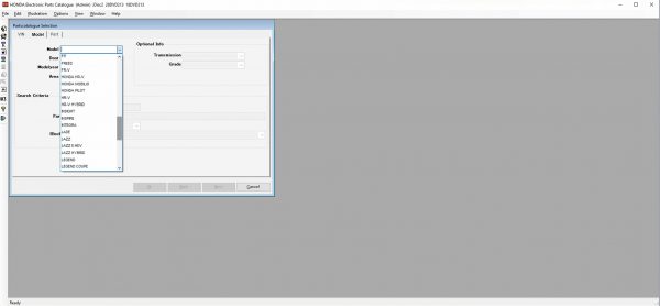 HONDA ASIA EPC 05.2021 SPARE PARTS CATALOG DVD 2