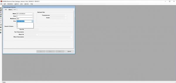 HONDA ASIA EPC 05.2021 SPARE PARTS CATALOG DVD 3