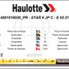 Haulotte Scissor Lift STAR 6 JP C E03.21 Spare Parts Manual 4001016030 1
