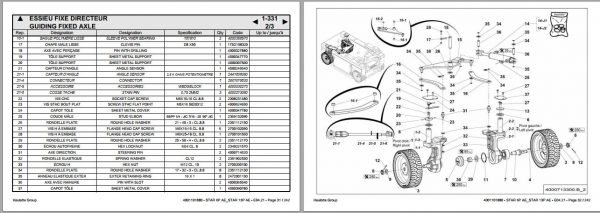 Haulotte Scissor STAR 6P AE STAR 13P AE E04.21 Spare Parts Manual 4001101880 2