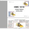Hidromek Backhoe Loader HMK 101S 1999 2001 Spare Parts Catalog Turkish EN PDF 1