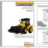 Hidromek Backhoe Loader HMK 102B MAESTRO JD Spare Parts Catalog Turkish EN PDF 1