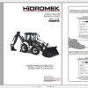 Hidromek Backhoe Loader HMK 102B MAESTRO ZF PRKS TIER3 Spare Parts Catalog Turkish EN PDF 1