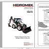 Hidromek Backhoe Loader HMK 102S MAESTROPERKINS ZFCR Spare Parts Catalog 1