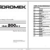 Hidromek HMK200W 2 Spare Part Catalogue ENTur 5123001 1
