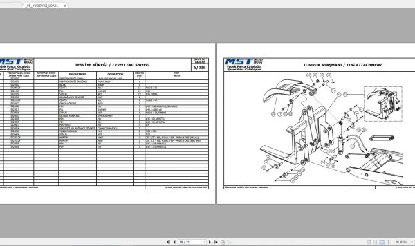 Hidromek M542 M544 TIER 3 Spare Part Catalogue ENTur 3