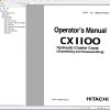 Hitachi Crawler Crane 3.05GB Full All Model Shop Manual DVD 3