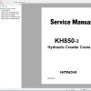 Hitachi Crawler Crane 3.05GB Full All Model Shop Manual DVD 8