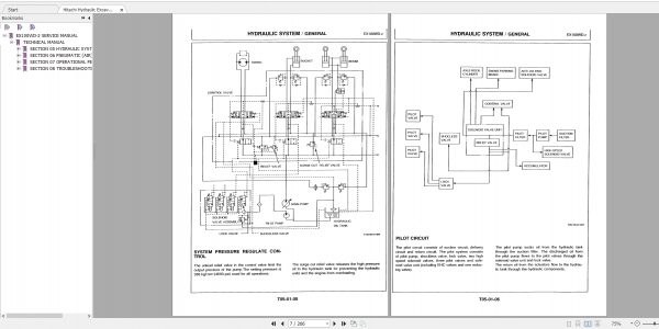 Hitachi Hydraulic Excavator EX100WD 2 KM 202E 01 Part 2 Tecnical Manuals EN PDF 3