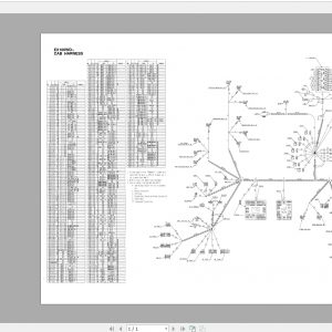 Hitachi Hydraulic Excavator EX100WD 3 Wiring Diagrams EN PDF 2