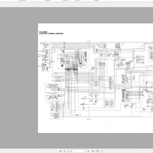Hitachi Hydraulic Excavator EX100WD 3 Wiring Diagrams EN PDF 3