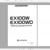 Hitachi Hydraulic Excavator EX100WD 3C Operators Manuals PDF 2