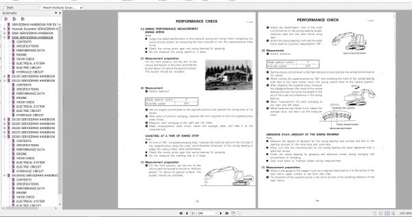Hitachi Hydraulic Excavator EX100WD EX60 EX300 KH 00D 00 Serviceman Handbook EN PDF 3