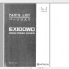 Hitachi Hydraulic Excavator EX100WD Spare Parts Catalog JP PDF 1