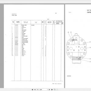 Hitachi Hydraulic Excavator EX100WD Spare Parts Catalog JP PDF 3