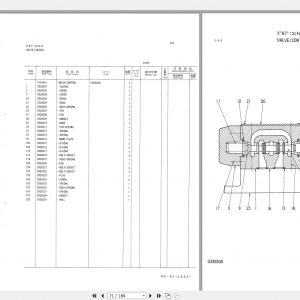 Hitachi Hydraulic Excavator EX100WD Spare Parts Catalog JP PDF 4