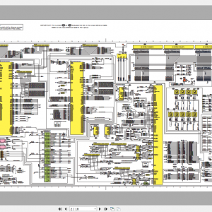 Hitachi Hydraulic Excavator Mining EX2000 7 EX2000 7B Electrical Hydraulic Circuit Diagram Fault Code List 1