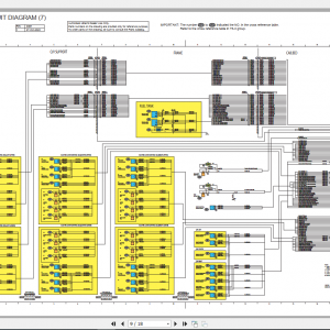 Hitachi Hydraulic Excavator Mining EX2000 7 EX2000 7B Electrical Hydraulic Circuit Diagram Fault Code List 2