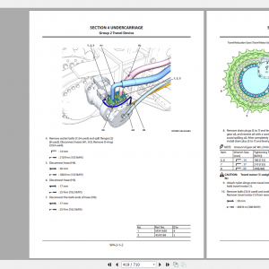 Hitachi Hydraulic Excavator Mining EX2000 7 FC0 Cummins Engine Workshop Manual 3