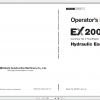 Hitachi Hydraulic Excavator Mining EX2000 7B Cummins Tier 4 Final Engine Operator Manual 1
