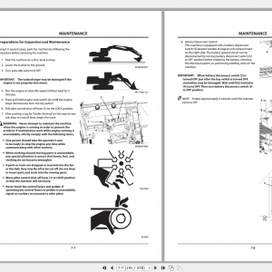 Hitachi Hydraulic Excavator Mining EX2000 7B Cummins Tier 4 Final Engine Operator Manual 3