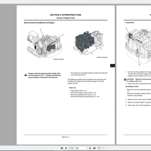Hitachi Hydraulic Excavator Mining EX2000 7B Tier 4 FinalCummins Engine Workshop Manual 3