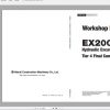 Hitachi Hydraulic Excavator Mining EX2000 7B Workshop Manual Tier 4 Final Cummins Engine