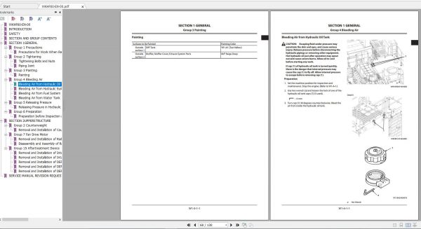 Hitachi Hydraulic Excavator Mining EX8000 6B WKHF60 EN 00 Tier 4 Final Cummins Engine Workshop Manual 2