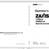 Hitachi Hydraulic Excavator ZX135US 6N ZX245USLC 6N Operators Manual 1