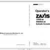 Hitachi Hydraulic Excavator ZX135US 6N ZX245USLC 6N Operators Manual 2