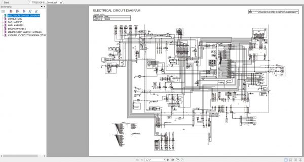 Hitachi Hydraulic Excavator ZX60 5G Shop Manuals 3