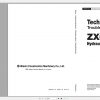 Hitachi Hydraulic Excavator ZX60 5G Shop Manuals 4