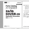 Hitachi Hydraulic Excavator ZX60 5G Shop Manuals 6