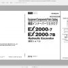 Hitachi Mining Excavator EX2000 7 Sales Manual PDF Parts Catalog Cummins Tier 4 Final Engine 02 2