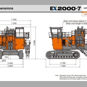 Hitachi Mining Excavator EX2000 7 Sales Manual PDF Parts Catalog Cummins Tier 4 Final Engine 02 4