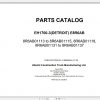 Hitachi Rigid Dump Truck EH1700 3 Detroit Parts Catalog 2012 2016 1