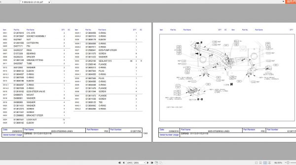 Hitachi Rigid Dump Truck EH1700 3 Detroit Parts Catalog 2012 2016 3