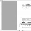 Hitachi Sumitomo Crane SCX1500A 3C3 Operators Manual SC15A–8081 and up 3