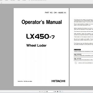 Hitachi Wheel Loader LX Series 3.48GB Parts Catalog, Technical Manual and Circuit Diagram PDF DVD Hitachi Wheel Loader Lx Series 3.48Gb Parts Catalog Technical Manual And Circuit Diagram Pdf Dvd 4