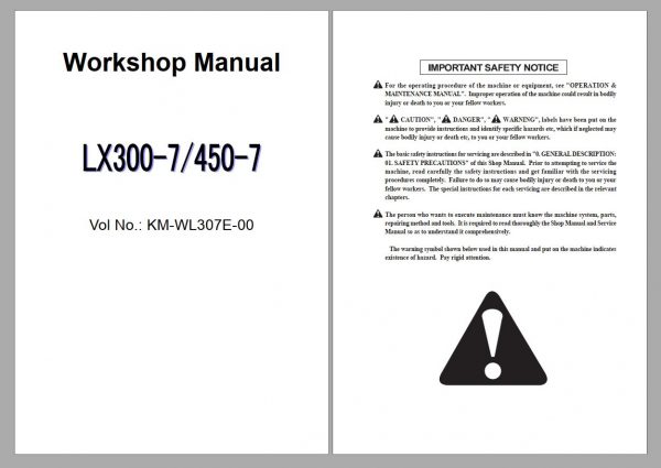 Hitachi Wheel Loader LX Series Workshop Manual Technical Manual and Circuit Diagram PDF DVD 5 1