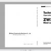 Hitachi Wheel Loader ZW 7 703GB Updated 2021 Workshop Manual Technical Manual and Circuit Diagram PDF DVD 4