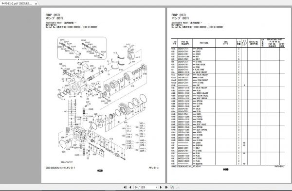 Hitachi Wheel Loader ZW100 5B ZW100 ZW100 G Parts Catalog ENJP 2