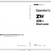 Hitachi Wheel Loader ZW220 7 Shop Manuals 1