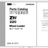 Hitachi Wheel Loader ZW220 Parts Catalog ENJP 1