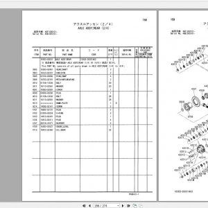 Hitachi Wheel Loader ZW220 Parts Catalog ENJP 5