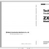 Hitachi Wheeled Excavator ZX190W 6 Shop Manuals 2