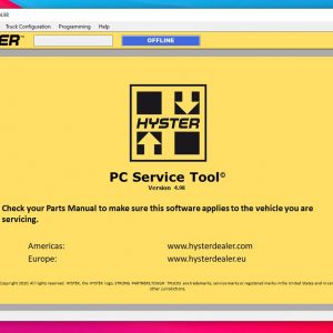 Hyster PC Service Tool v4 1 1