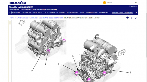 Komatsu Bulldozer D37 39EPXi 24 SEN06593 13 Shop Manual Html 5 1